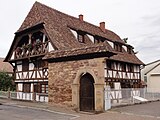 Ferme alsacienne (XVIIIe siècle), 6 rue du Temple.