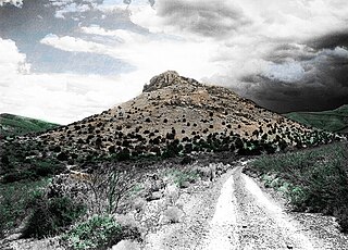 Victorio Peak Mountain in New Mexico, United States