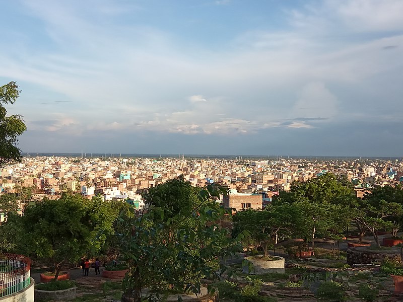 File:View of Bihar Sharif from Badi Pahadi.jpg