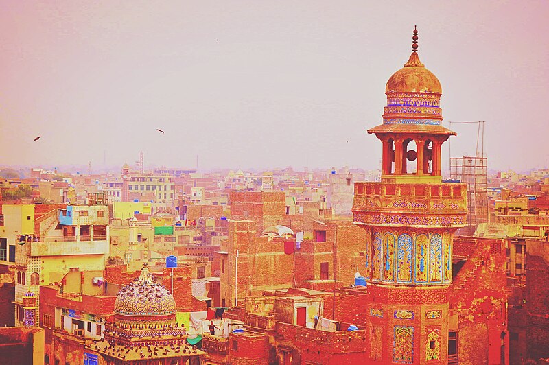 File:View of Lahore from Wazir Khan Mosque.jpg