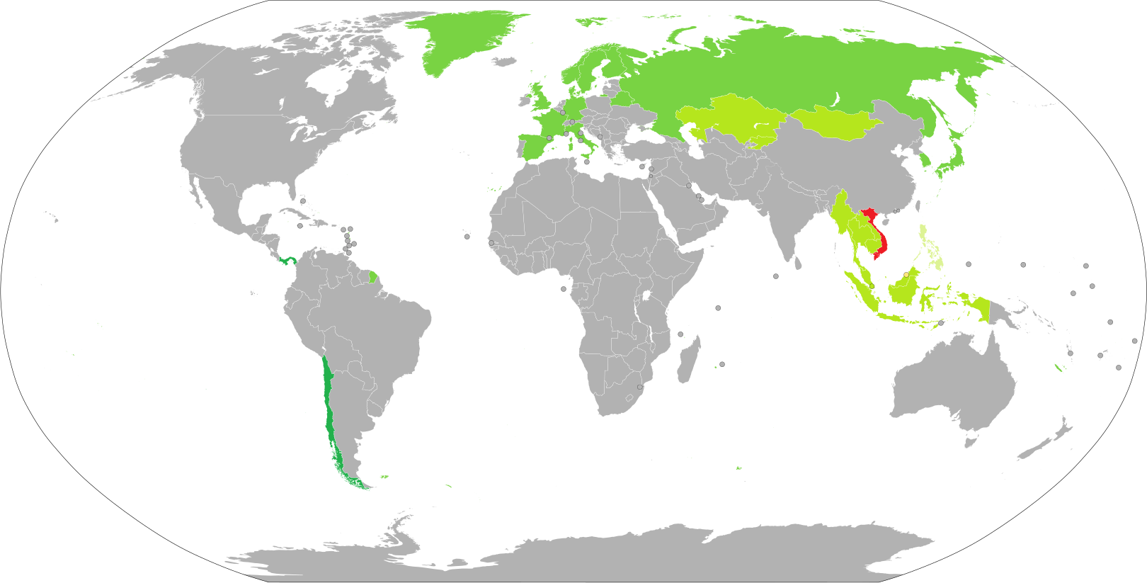 Visa days. Визовая политика Вьетнама. Visa Policy of Brunei. Visa Policy of Azerbaijan.