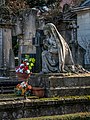 * Nomination Detail of a grave on the Santa Isabel cemetery. Vitoria-Gasteiz, Basque Country, Spain --Basotxerri 16:26, 6 November 2017 (UTC) * Promotion Good quality.--Agnes Monkelbaan 16:39, 6 November 2017 (UTC)