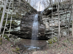 Waterfall near Ingles Bridge