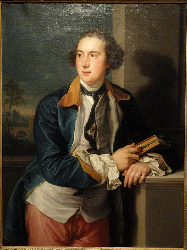 Portrait of William Legge, 2nd Earl of Dartmouth, by Pompeo Batoni, 1752–56, Hood Museum of Art, Dartmouth College, Hanover, New Hampshire