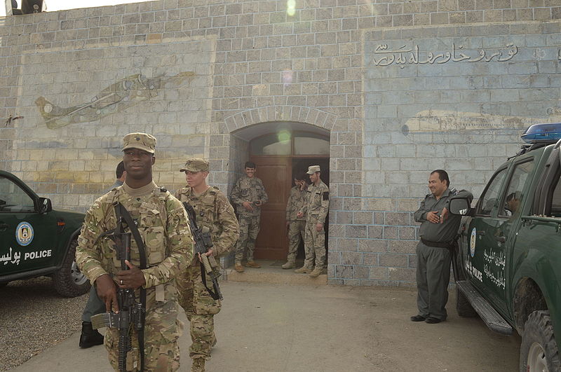 File:Women from 203rd Zone Afghan Border Police and TAAC-S attend shura at Kandahar Airfield, Afghanistan 150809-N-SQ656-216.jpg