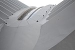 Миниатюра для Файл:World Trade Center station - Oculus, roof base detail.JPG