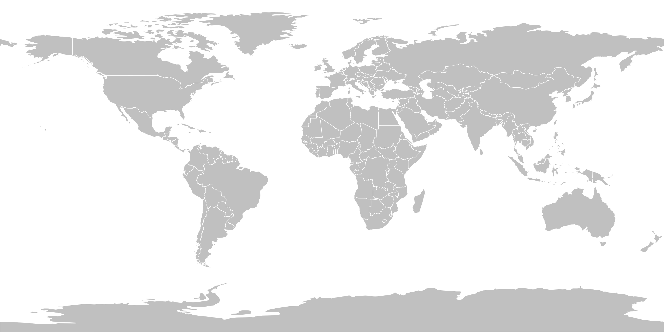 world map flat png