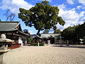 矢作神社 遠景