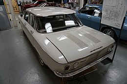 Ypsilanti Automotive Heritage Museum Mai 2015 043 (Chevrolet Corvair 1960) .jpg