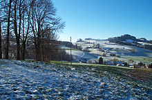 hamlet of Bronni, Obermuhlern, village of Zimmerwald Zimmerwald Obermuhlern Bronni Bezirk.jpg