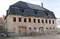 Einzeldenkmale in Sachgesamtheit Schloss Osterstein: Westliches Magazingebäude mit Resten der neuen Gerichtsfronfeste