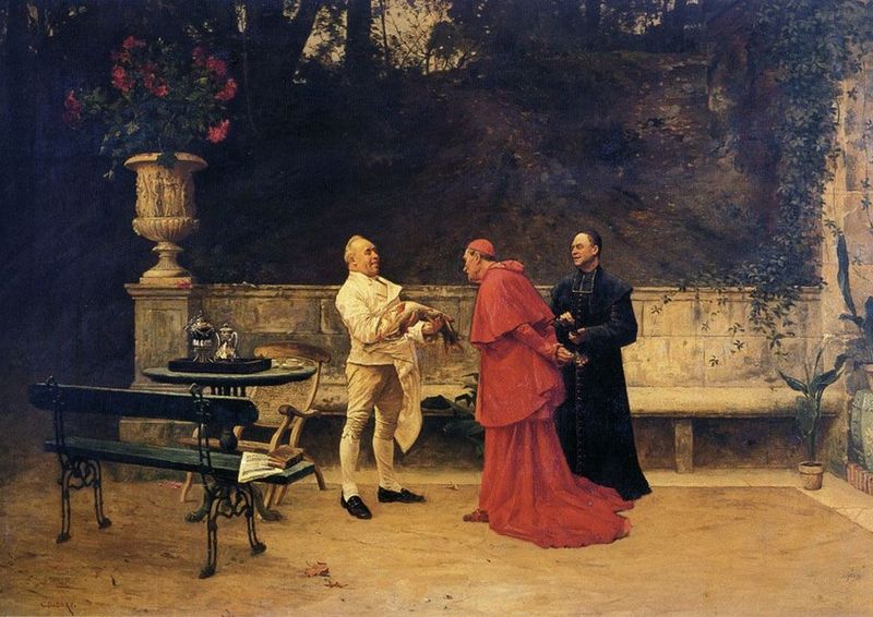 File:'Friday', painting by Charles Édouard Delort, private collection.jpg