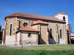 Église de Sarraguzan (Gers, France).JPG