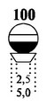 Условное обозначение «Насос и станция насосная плавучие» из Таблицы 10 из ГОСТ 2.856—76