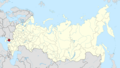 Map Zaporozhie oblast in Russia