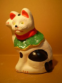 Muscular Lucky Cat Maneki Neko for good luck in this year – MR. LITTLE MONK