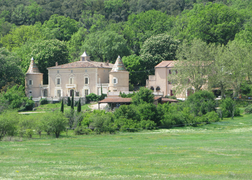 Château de l'Éouvière, mai 2008.