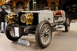 110 ans de l'automobile au Grand Palais - Spyker 60 CV 4 roues motrices - 1903 03.jpg