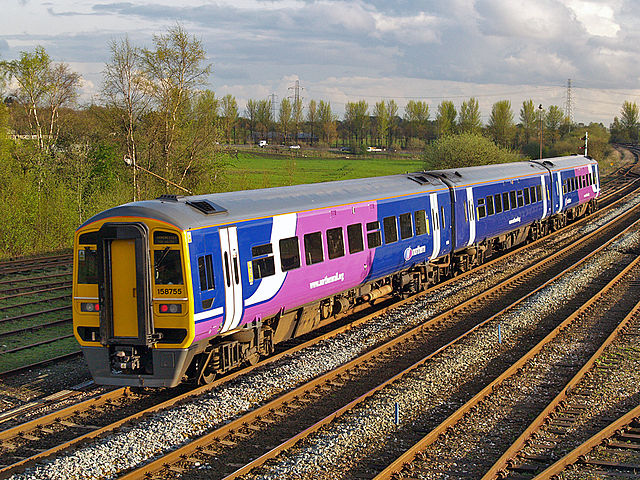 Northern Rail Class 158 in April 2008