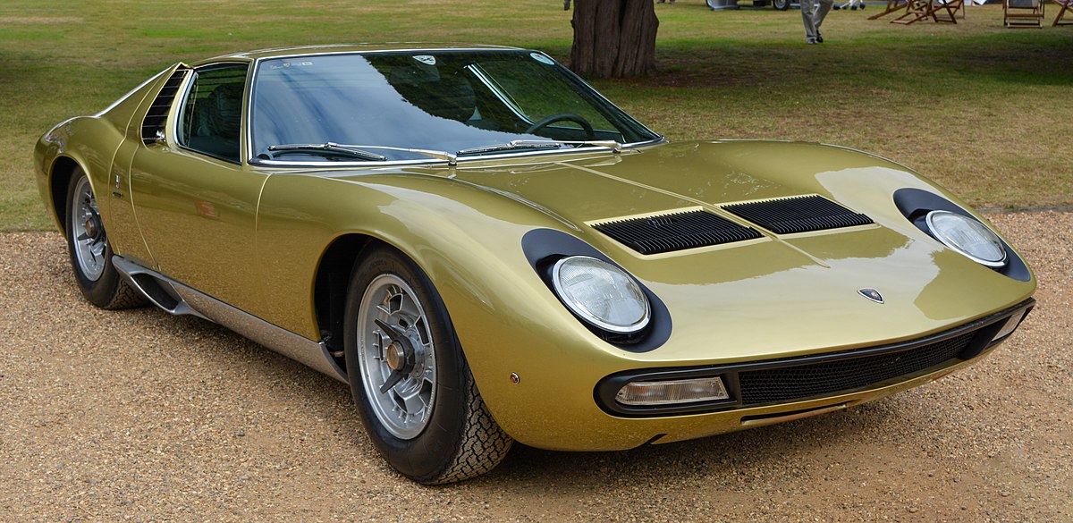 File:1971 Lamborghini Miura P400  - Wikimedia Commons