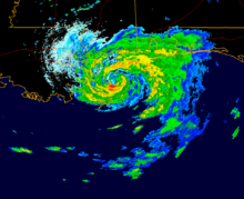 Hurricane Danny just offshore of the Gulf Coast 1997DannyNOLARadar.PNG