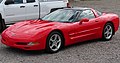 2003 Chevrolet Corvette coupe, front left view