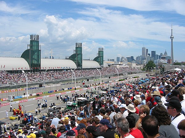 The Toronto Indy street circuit has run at Toronto’s Exhibition Place since 1986.