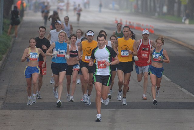 Marathon runners in 2007
