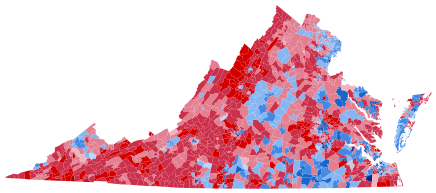 2008 Presidential election in Virginia.svg