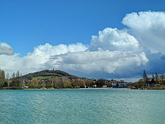 Lac de Vesoul - Vaivre et la Motte en arrière-plan.