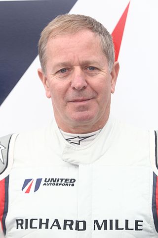 <span class="mw-page-title-main">Martin Brundle</span> British racing driver and commentator (born 1959)