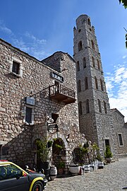 Vue du clocher depuis l'ouest