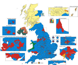 <span class="mw-page-title-main">Notional results of the 2019 United Kingdom general election by 2024 constituency</span>