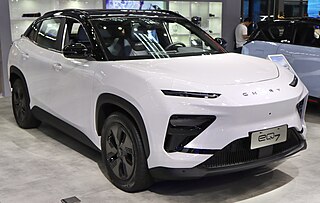 <span class="mw-page-title-main">Chery eQ7</span> Chinese automobile
