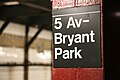5th Avenue and Bryant Park station 1.jpg