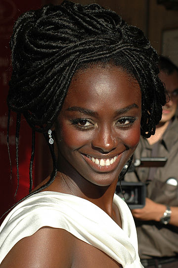 Aïssa Maïga, actrice française d'origine africaine (sénégalaise, malienne et gambienne).