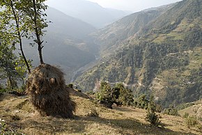 A view down the valley of the river Likhu Khola. - panoramio.jpg