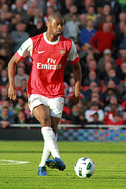 Abou Diaby Arsenal vs Birmingham 2010-11