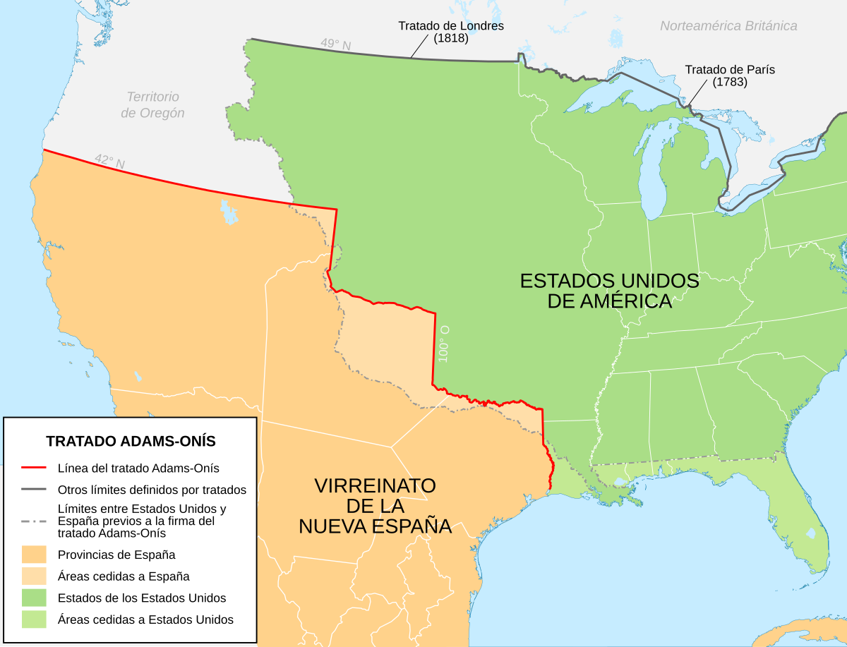 ¿Qué estado compro Estados Unidos a España