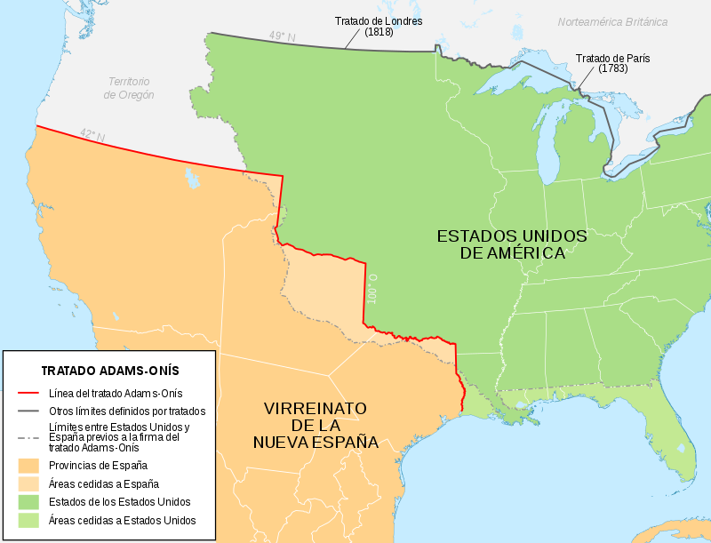 ¿Qué parte de Estados Unidos fue de España