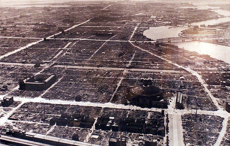 File:After Bombing of Tokyo on March 1945 19450310.jpg
