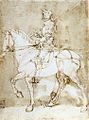 Albrecht Dürer - Knight on Horseback - WGA07072.jpg