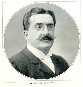 <span class="mw-page-title-main">Alfred Edwards (journalist)</span> French journalist (1856–1914)