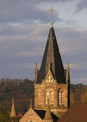 Illustrativt billede af artiklen Saint-Morand kirke i Altkirch