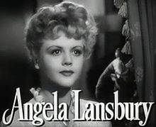 Angela Lansbury as Sibyl Vane in the film adaptation The Picture of Dorian Gray (1945). Lansbury was nominated for the Academy Award for Best Supporting Actress for her performance. Angela Lansbury in The Picture of Dorian Gray trailer.jpg