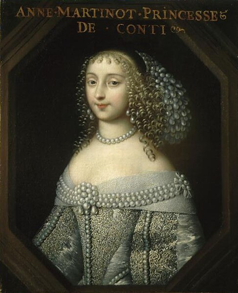 Anne Marie Martinozzi, Princess of Conti