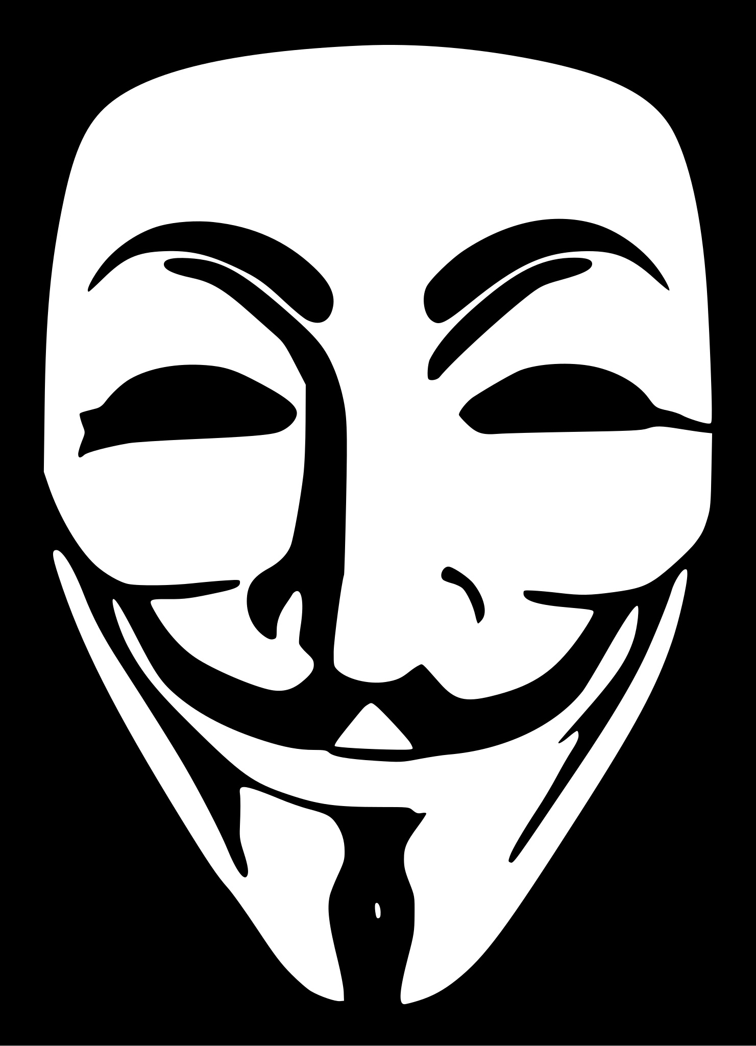 Guy Fawkes mask - Wikipedia