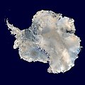 Fotomynd av Antarktis tikin úr einum fylgisveini