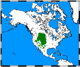 Distribución del berrendo