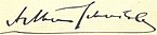 Arthur Schnitzler, podpis (z wikidata)